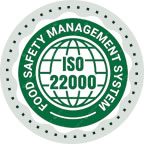 ISO 22000 Food Safety Management System certified